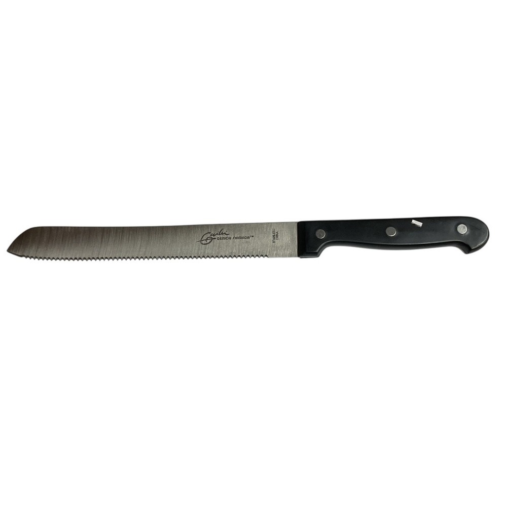 Genichi‎ Shimada Stainless China Serrated Bread Knife Full Tang OS
